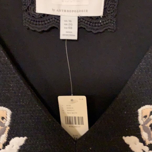 Anthropologie embroidered soirée dress - Picture 15 of 16